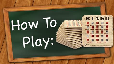 how to play bingo lottery|How to Play Bingo .